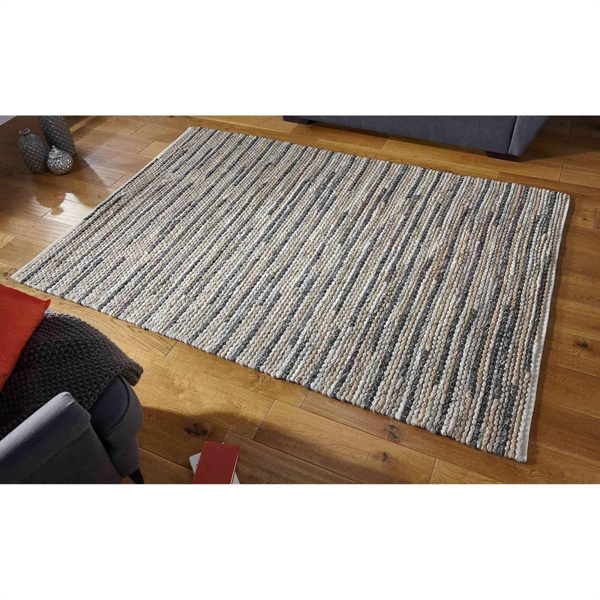 Melrose Savannah Woollen Rug - Grey - 60x230cm – image 2