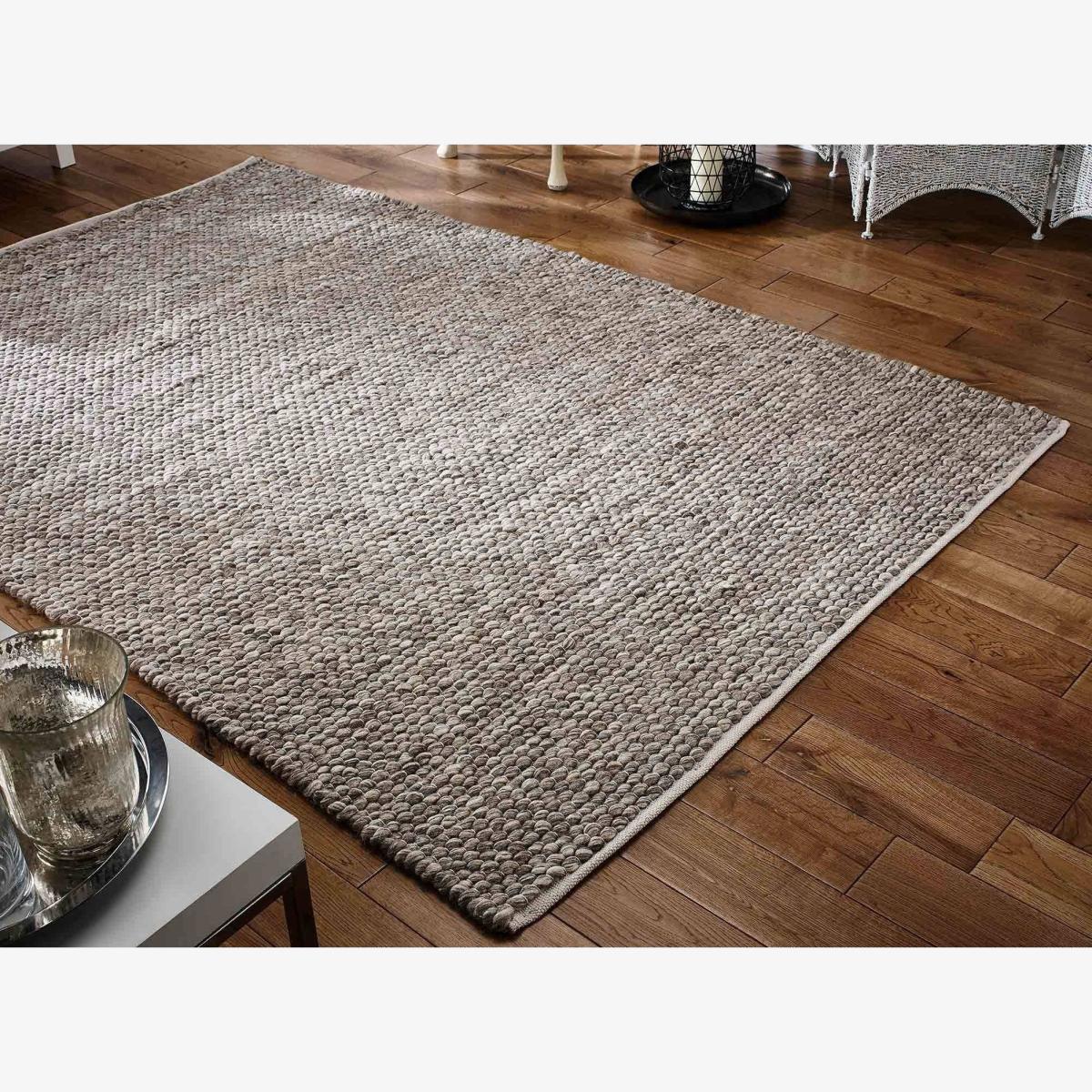 Melrose Savannah Woollen Rug - Grey - 60x230cm – image 1
