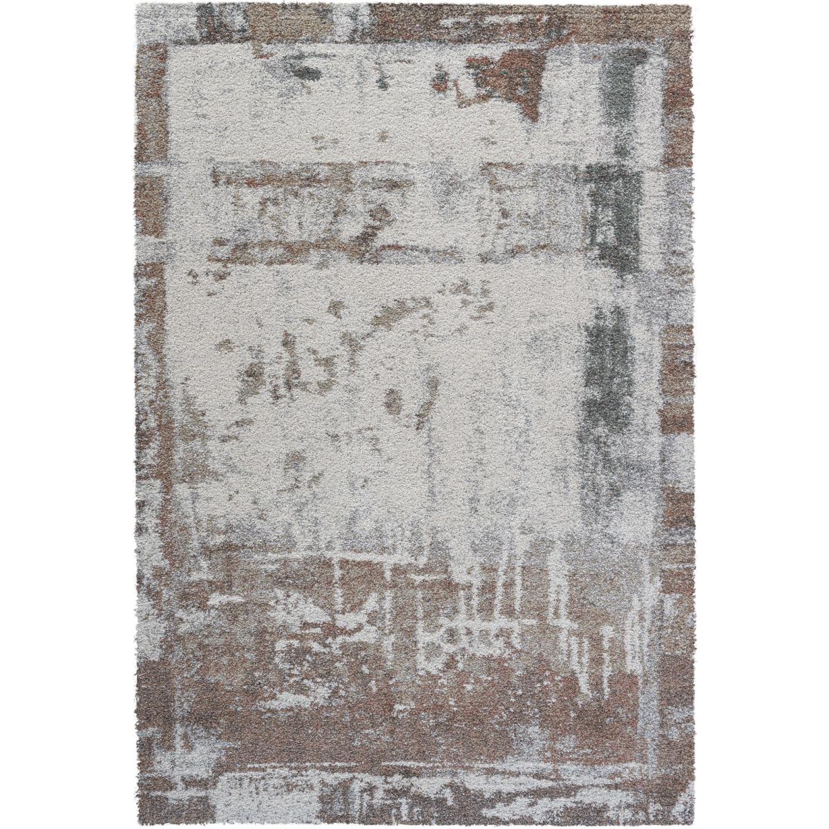 Mastercraft 023-0394/6767 Mehari Heatset Shaggy Rug - Brown/Grey - 133cm x 195cm – image 2
