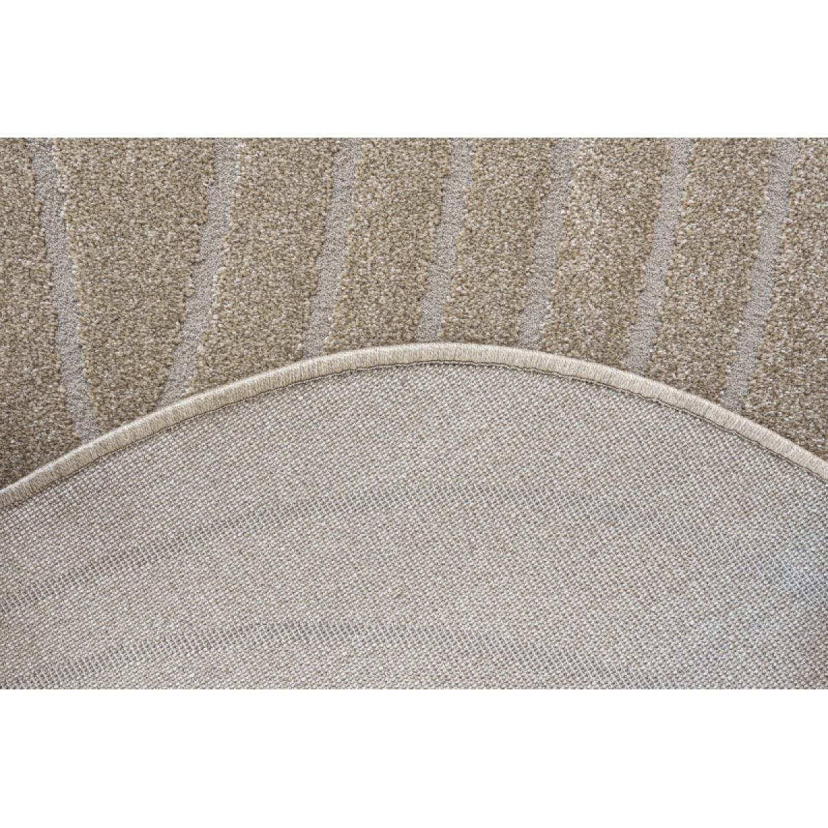 Mastercraft 041-0064/9191 Geo Soft Touch Pebble Rug - Beige - 160cm x 230cm Pebble Shape – image 11