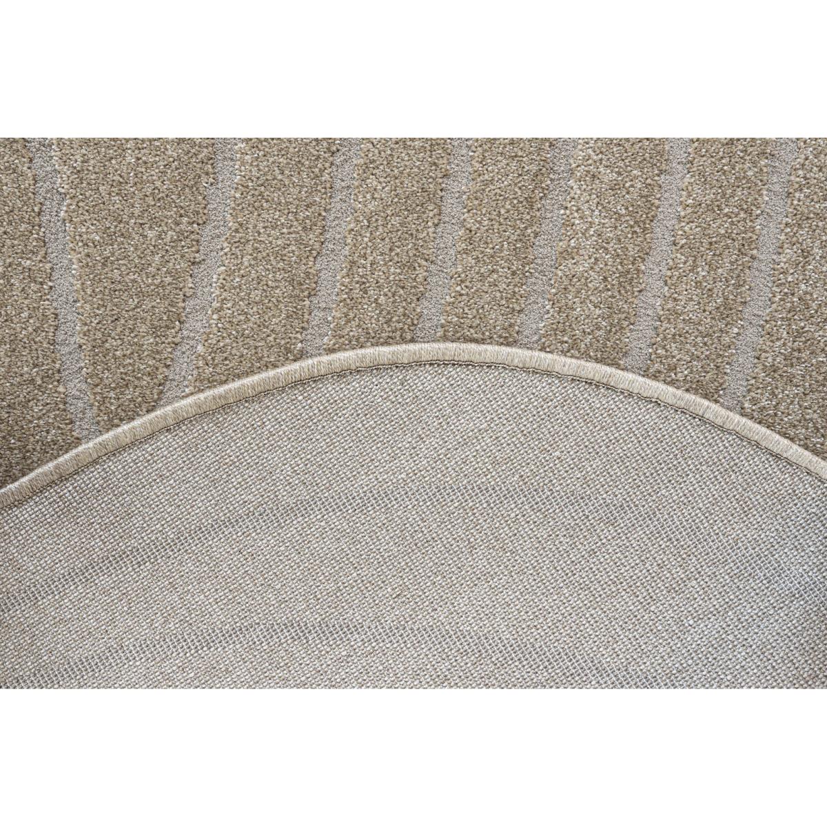 Mastercraft 041-0064/9191 Geo Soft Touch Pebble Rug - Beige - 160cm x 230cm Pebble Shape – image 7