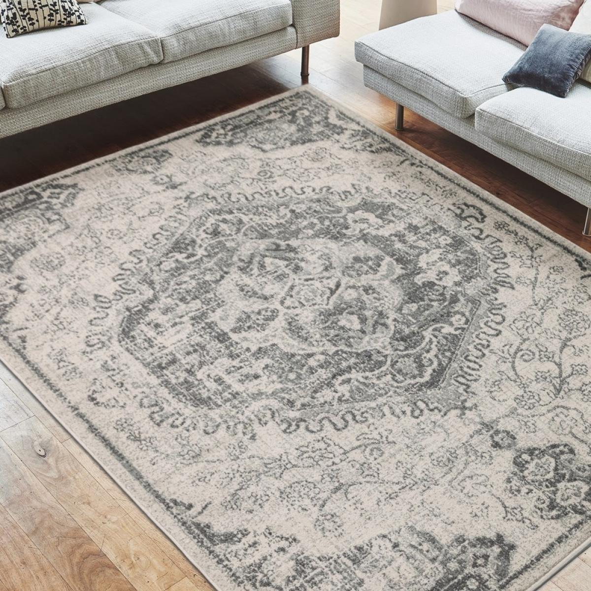 Asiatic Nova NV26 Medallion Rug - Ivory - 160cm x 230cm – image 3
