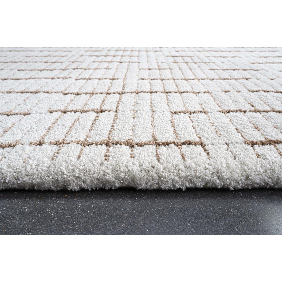 Mastercraft 014-0002/6212 Dune Recycled Yarn Rug - Cream/Brown - 133cm x 195cm – image 5