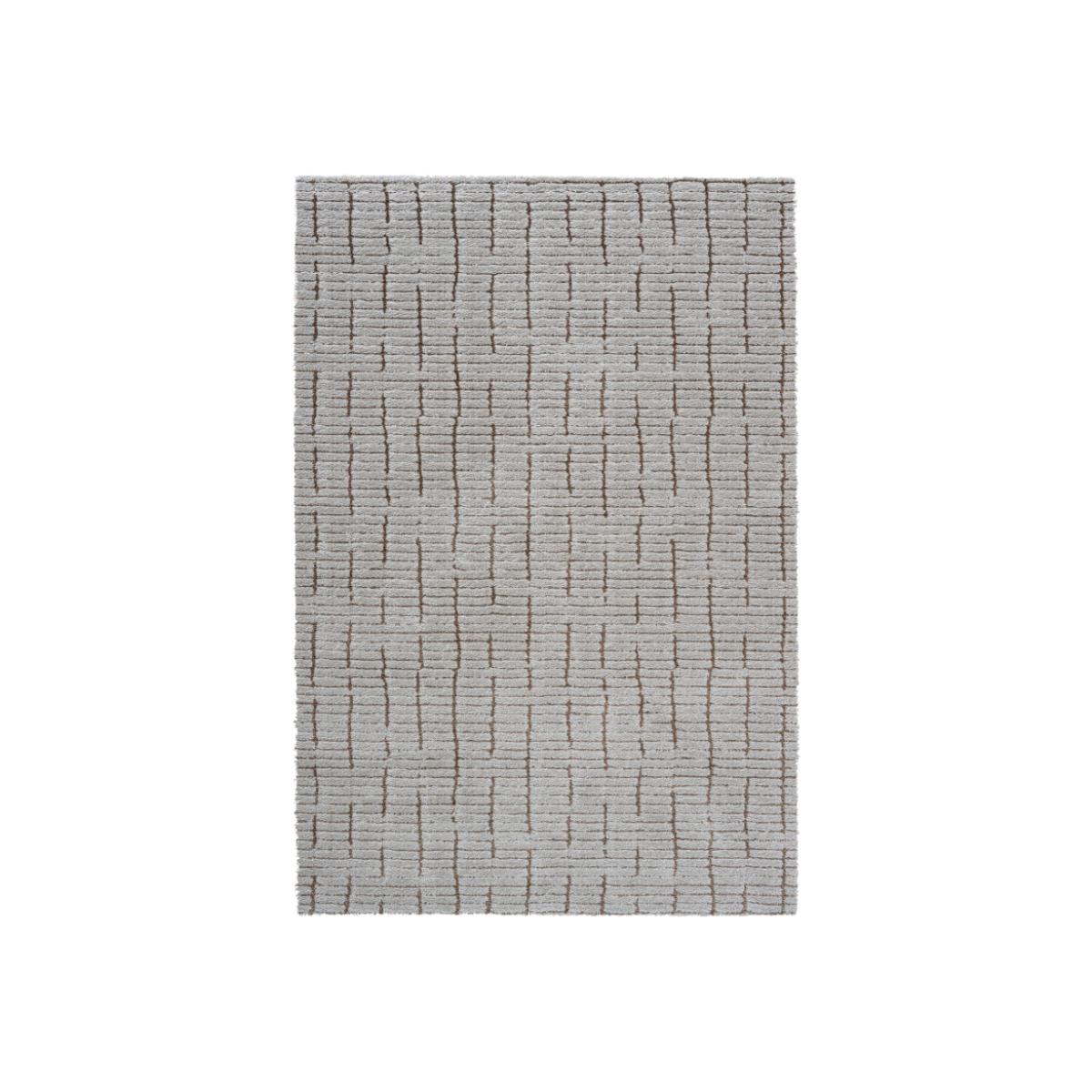 Mastercraft 014-0002/6212 Dune Recycled Yarn Rug - Cream/Brown - 133cm x 195cm – image 1