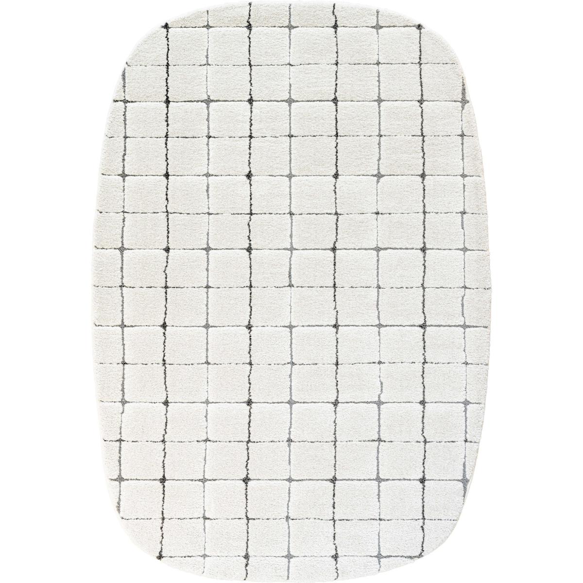 Mastercraft 014-0003/6181 Dune Recycled Yarn Rug - White/Cream - 200cm x 290cm Rounded Rectangle – image 2