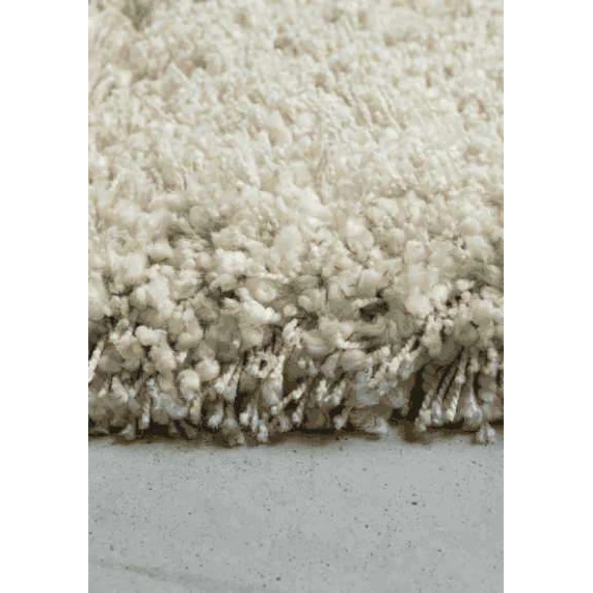Mastercraft Twilight 039-0004/6933 Shaggy Fringed Rug - Cream/Black - 120cm x 170cm – image 4