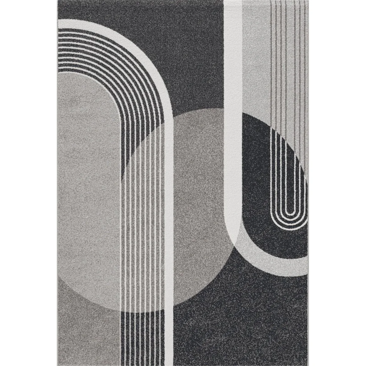 Mastercraft Woodstock 032-0130/2374 Rug - Grey/Black - 133cm x 195cm – image 2