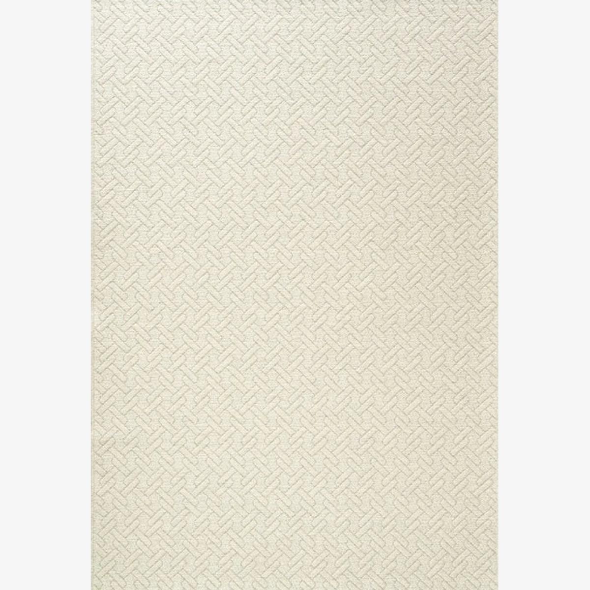Mastercraft 99031-6015-96 Highline Wool Flatweave Rug - Cream - 200cm x 290cm – image 1