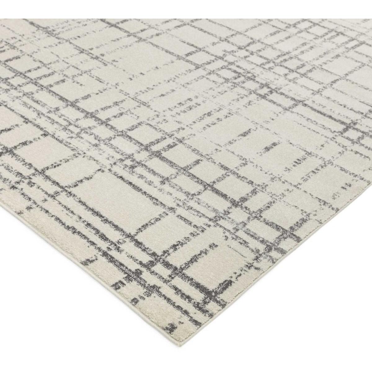 Asiatic Nova NV31 Grid Geometric Rug - Grey - 120cm x 170cm – image 6