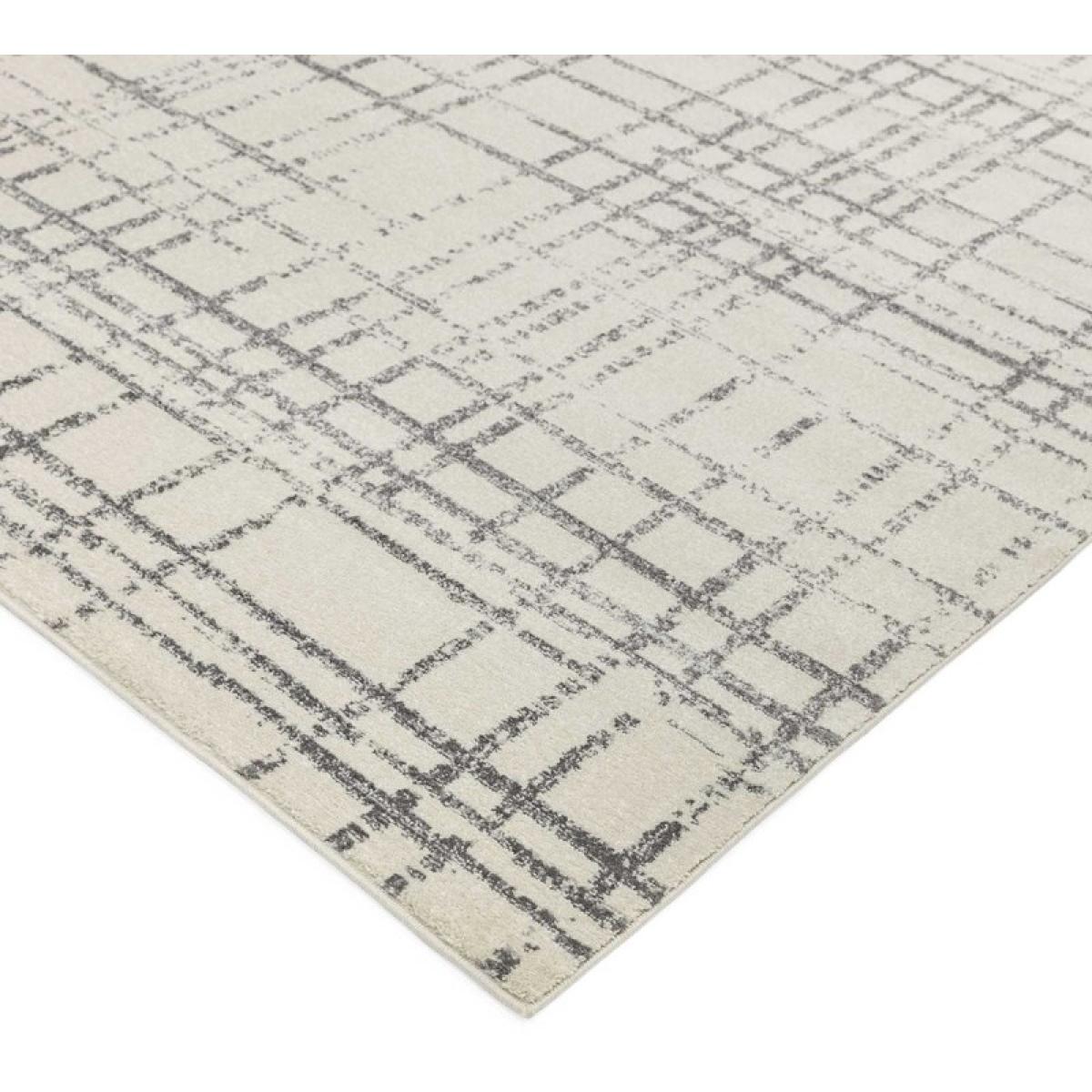 Asiatic Nova NV31 Grid Geometric Rug - Grey - 120cm x 170cm – image 7