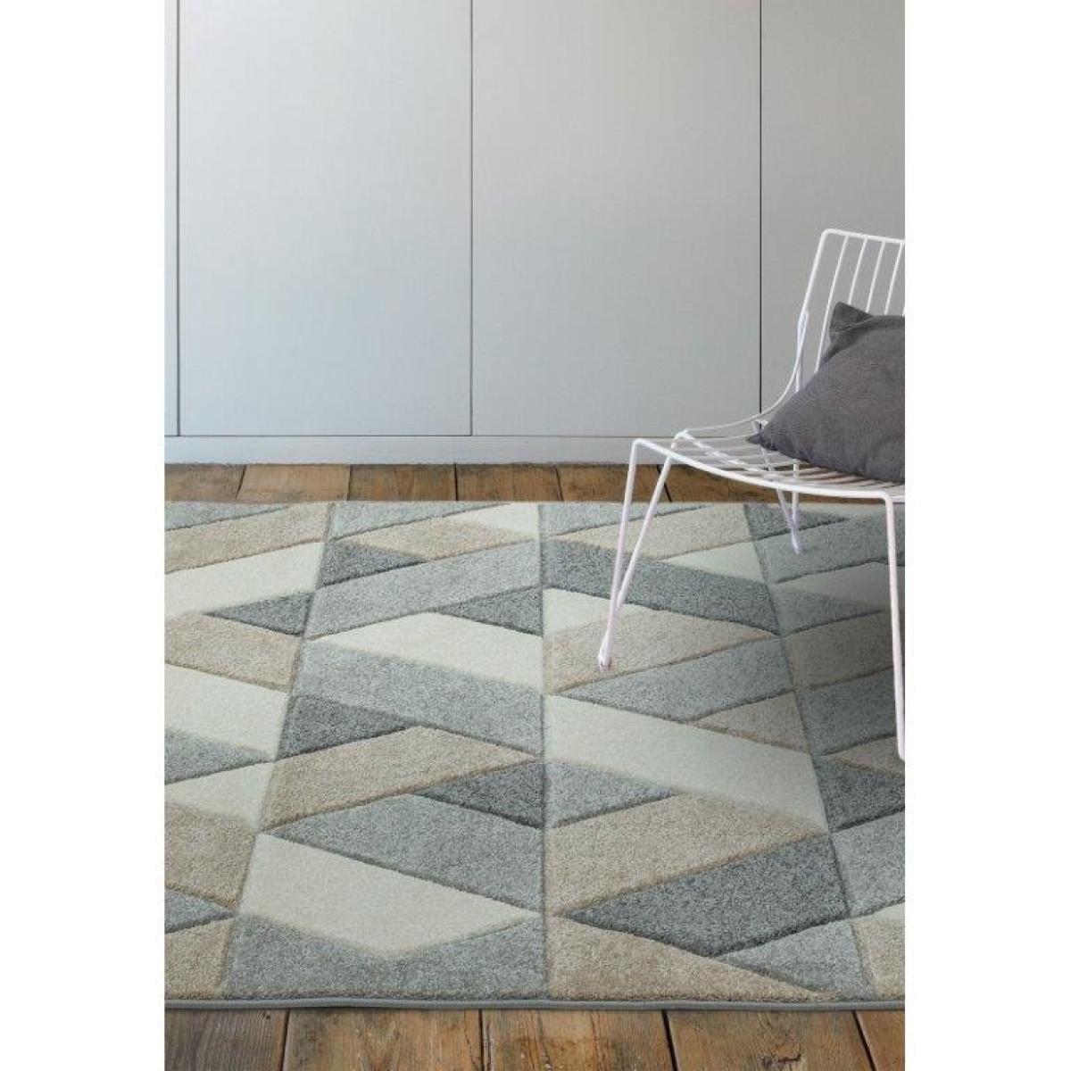 Asiatic Sketch Rhombus SK01 Rug - Grey - 080x150cm, Geometric - ["Grey"] – image 2