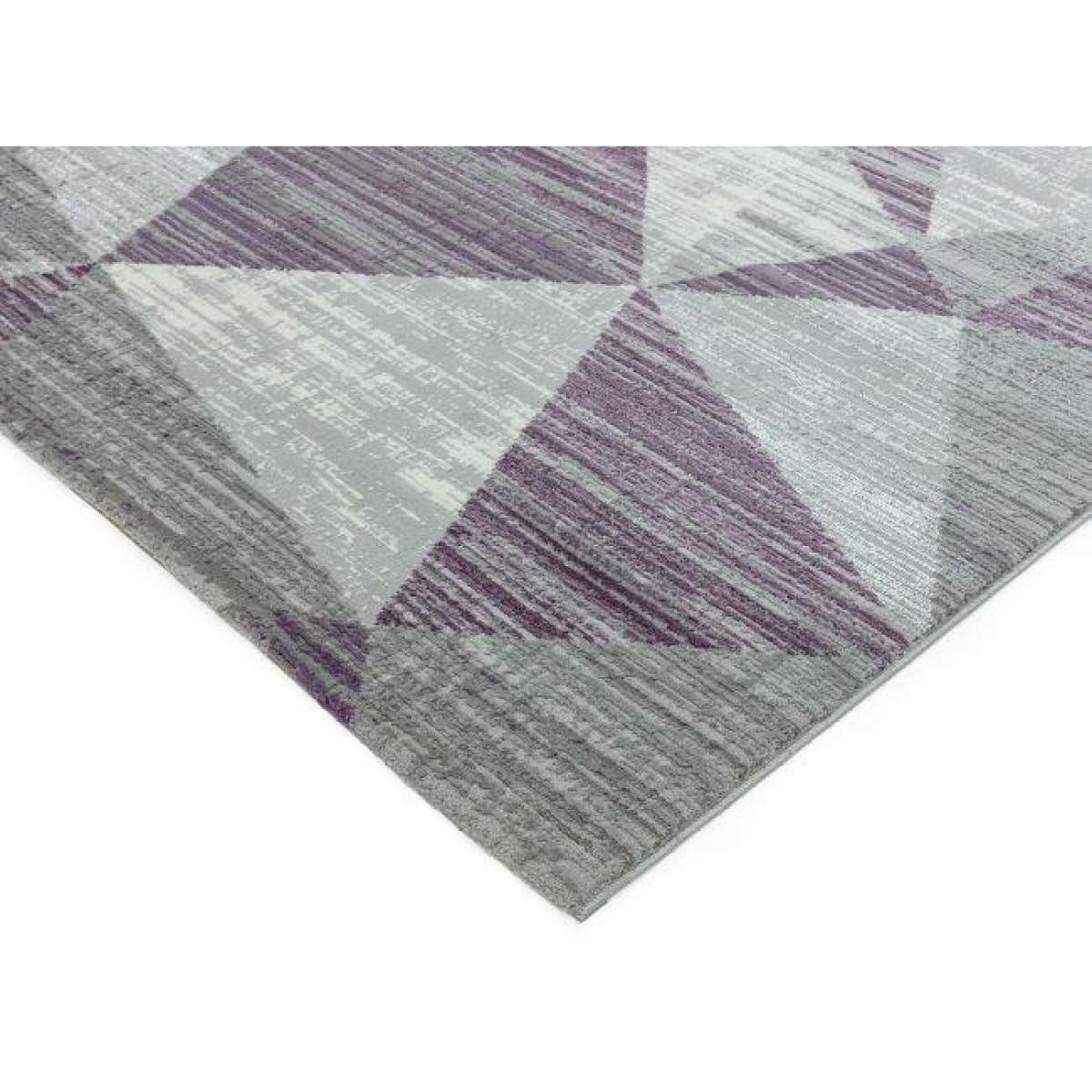Asiatic Orion Blocks OR13 Rug - Heather - 120x170cm, Geometric - Purple/Silver – image 6