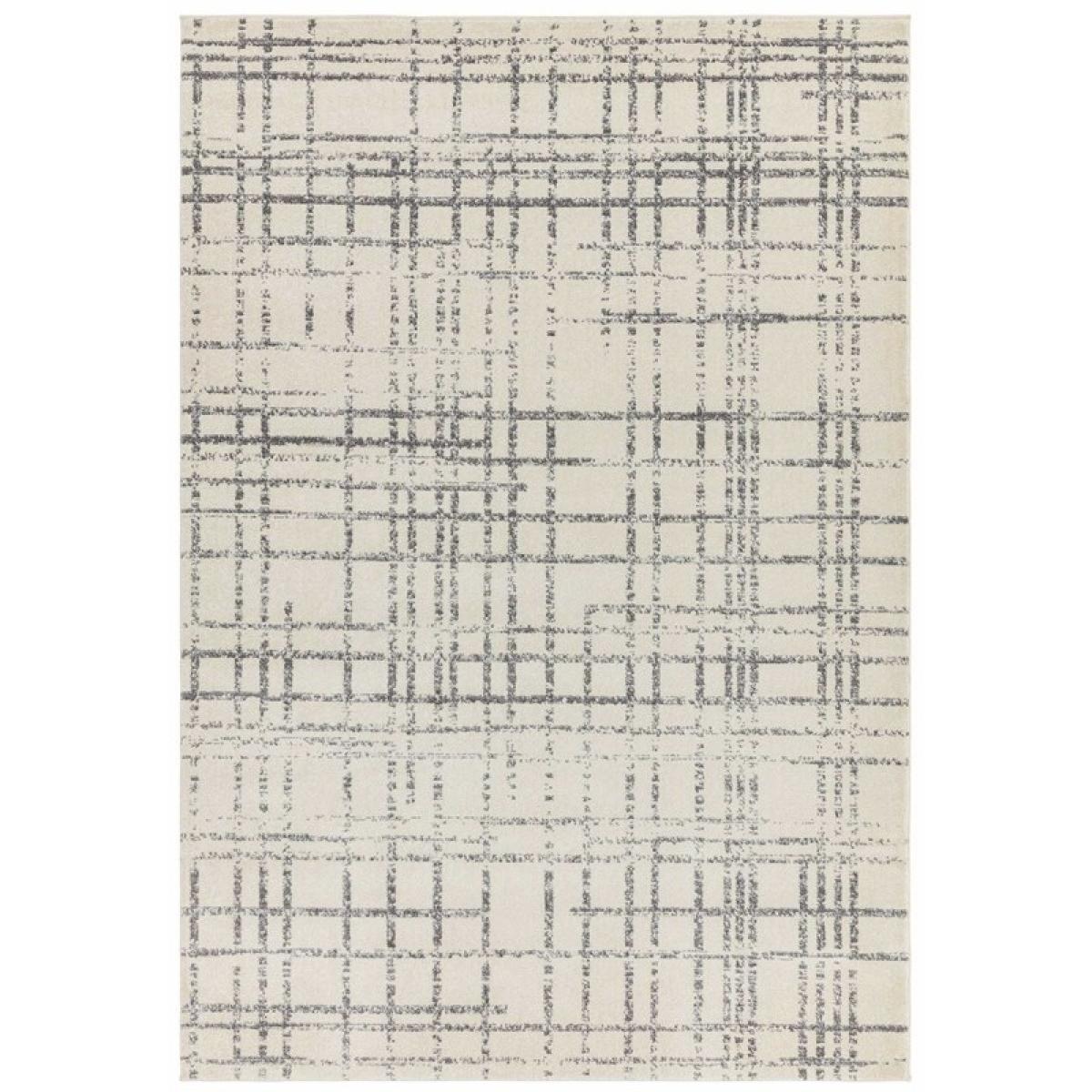 Asiatic Nova NV31 Grid Geometric Rug - Grey - 200cm x 290cm – image 2