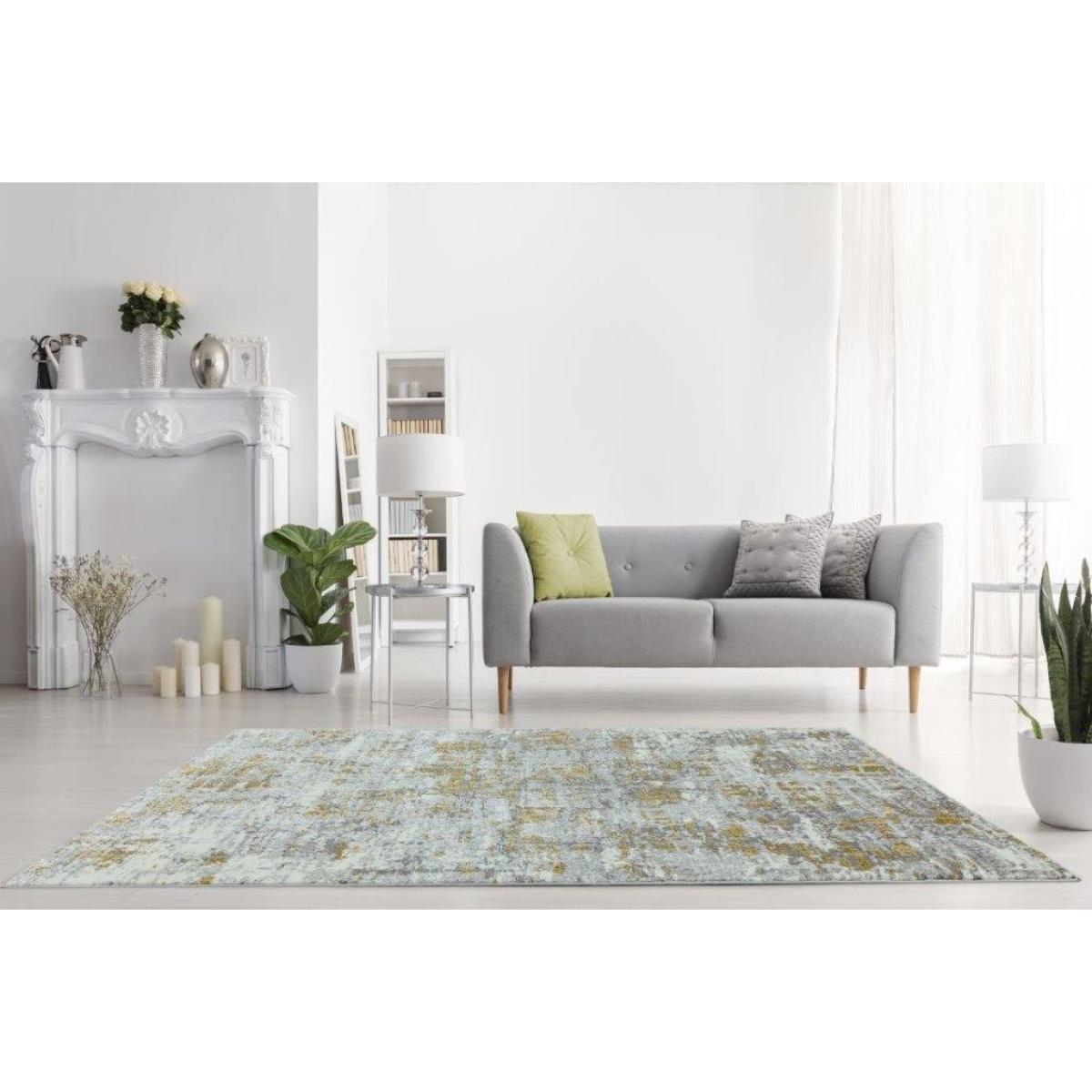 Asiatic Orion Abstract OR07 Rug - Yellow - 160x230cm, Geometric - Silver/Yellow – image 2