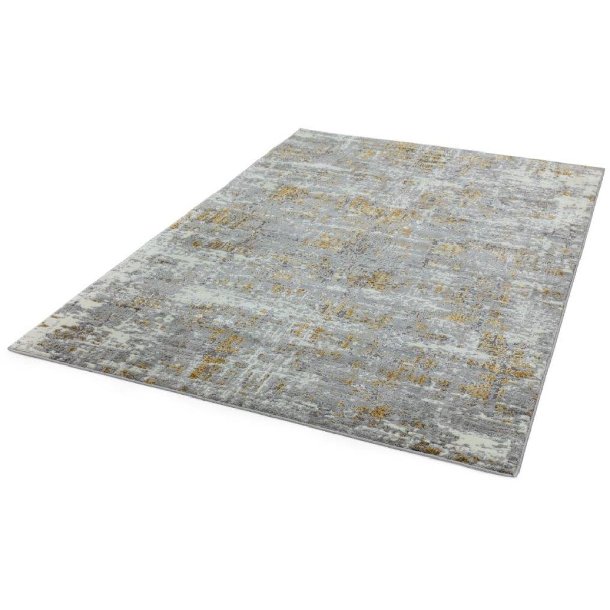 Asiatic Orion Abstract OR07 Rug - Yellow - 160x230cm, Geometric - Silver/Yellow – image 7