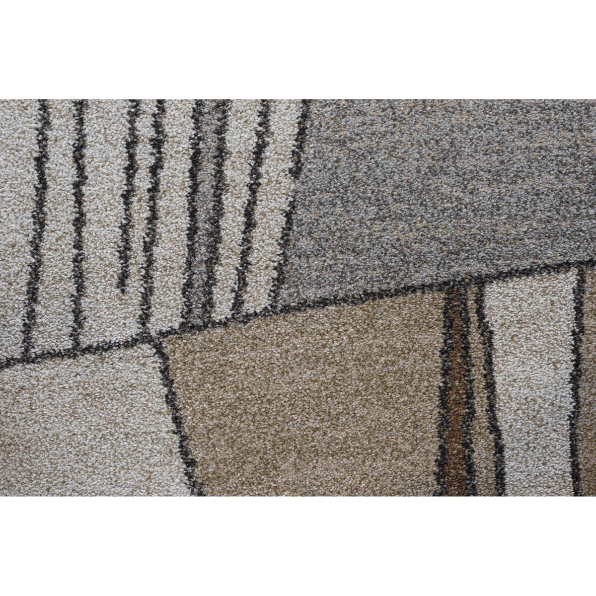 Mastercraft 034-0138/6464 Liberty Heatset Rug - Grey/Multi - 80cm x 150cm – image 3