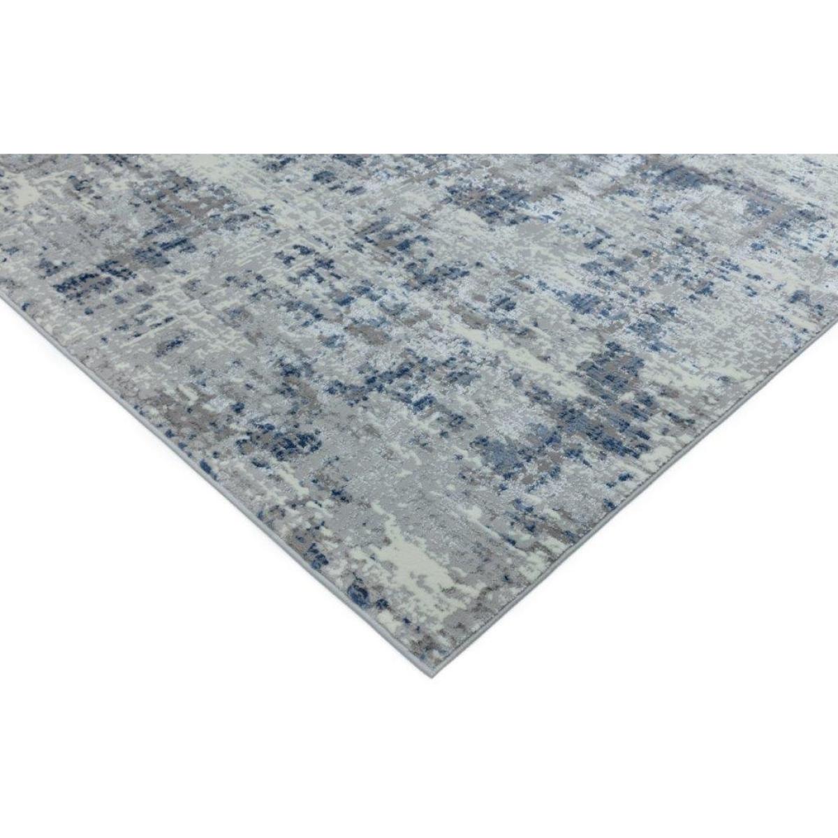 Asiatic Orion Abstract OR04 Rug -Blue - 120x170cm, Geometric - Blue/Silver – image 4