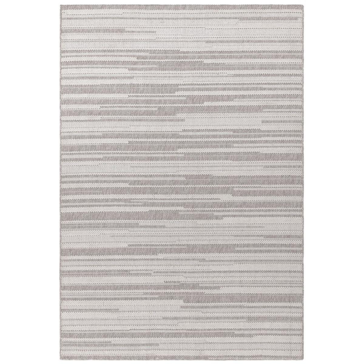 Asiatic Camber Stripe Modern Textured Rug - Grey - 80cm x 150cm – image 2