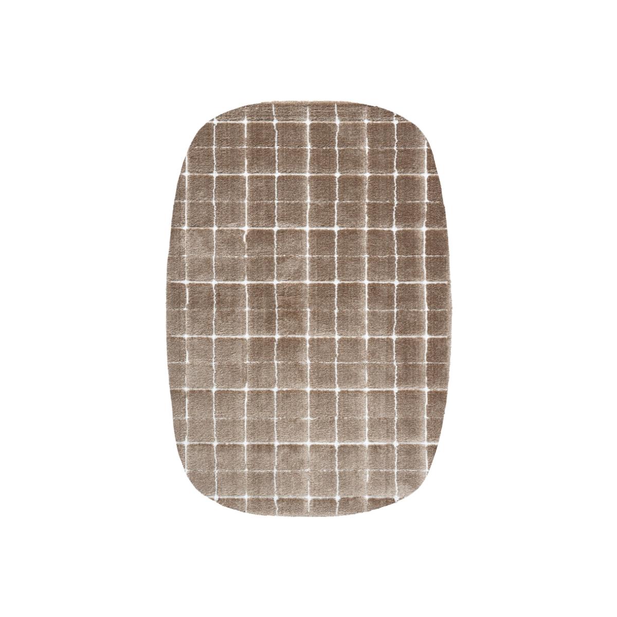 Mastercraft 014-0003/1262 Dune Recycled Yarn Rug - Brown - 200cm x 290cm Rounded Rectangle – image 1
