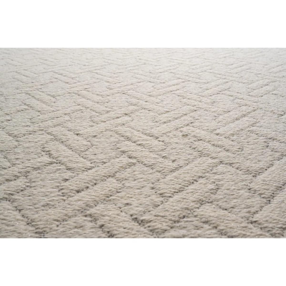 Mastercraft 99031-6015-96 Highline Wool Flatweave Rug - Cream - 160cm x 230cm – image 10