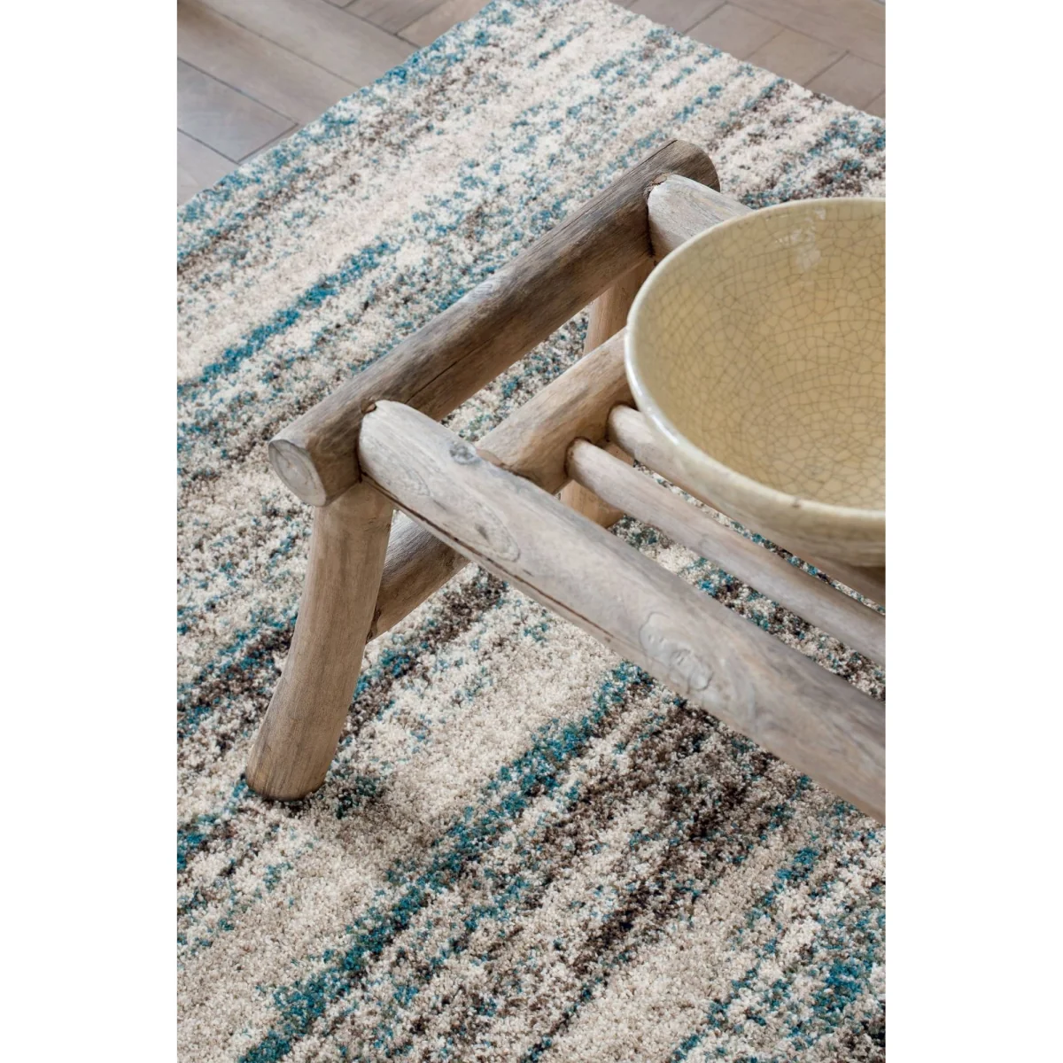 Mastercraft 023-0094/6959 Mehari Rug - Blue - 200cm Square – image 5