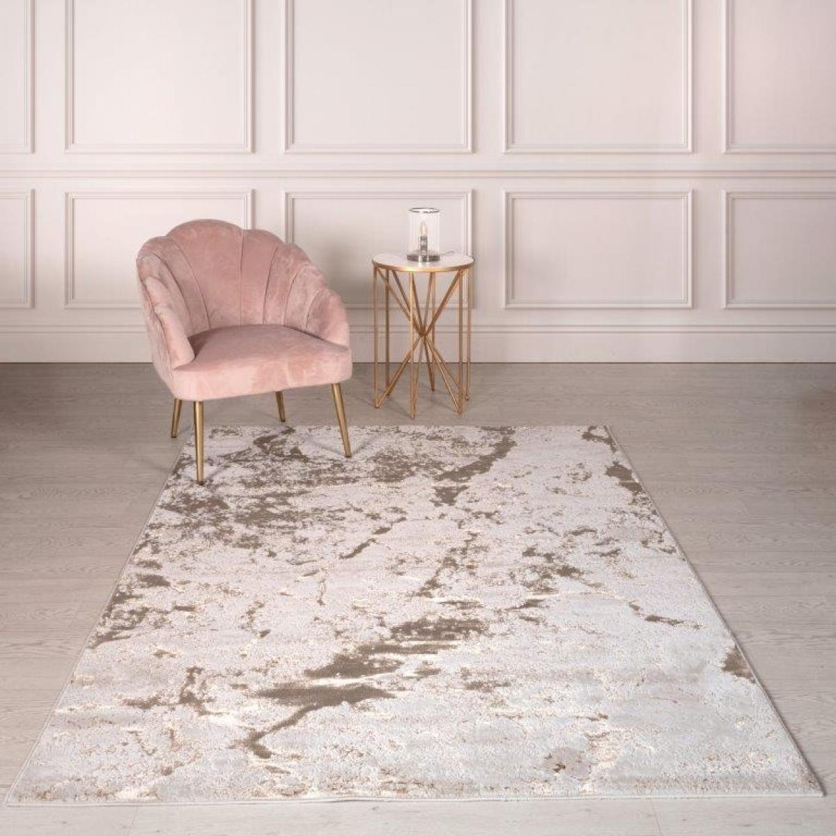 Asiatic Aurora AU16 Rug - Strata - 080x150cm - Cream/Beige/Silver – image 2