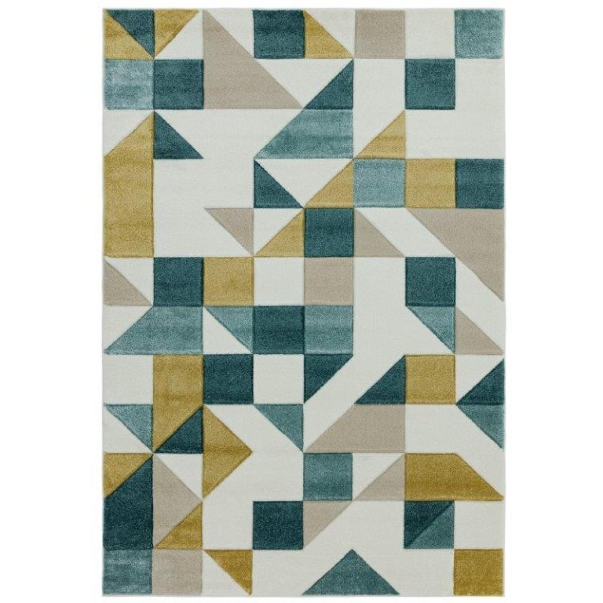 Asiatic Sketch Shapes SK03 Rug - Green - 200x290cm, Geometric - Cream/Beiges/Green/Yellow – image 3