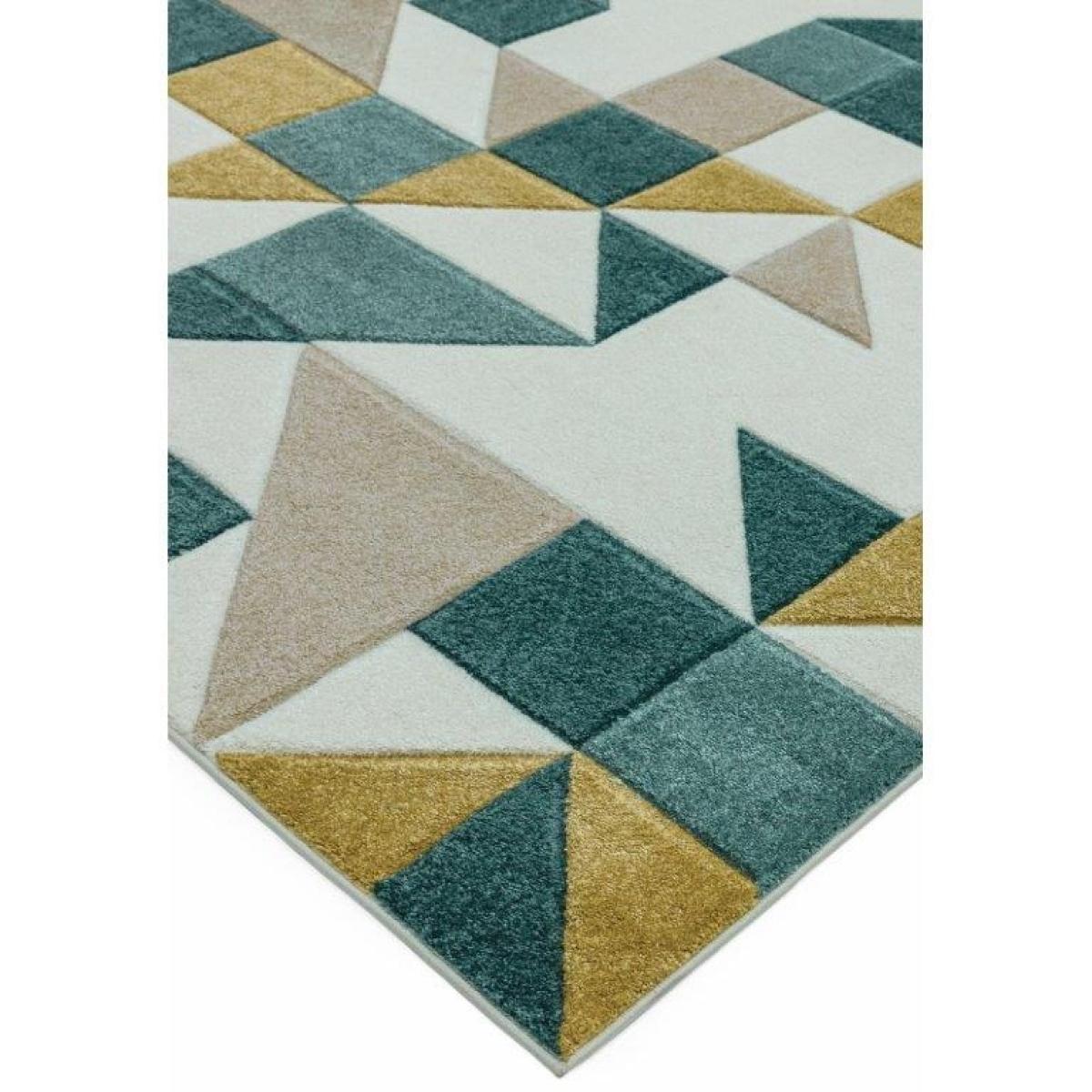 Asiatic Sketch Shapes SK03 Rug - Green - 200x290cm, Geometric - Cream/Beiges/Green/Yellow – image 4