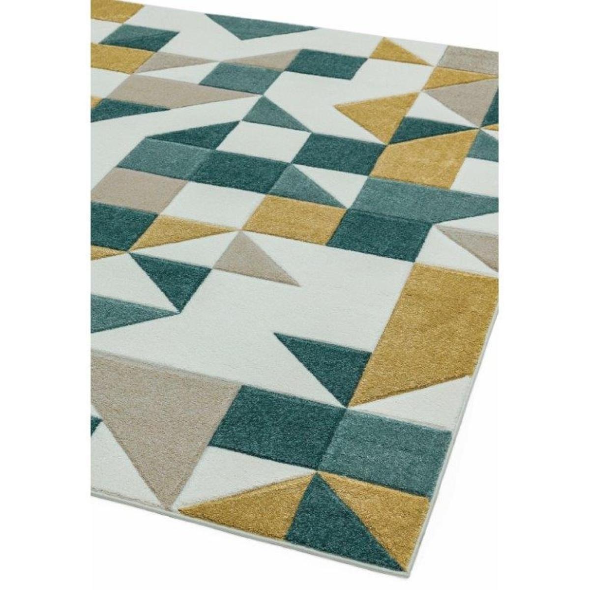 Asiatic Sketch Shapes SK03 Rug - Green - 200x290cm, Geometric - Cream/Beiges/Green/Yellow – image 5