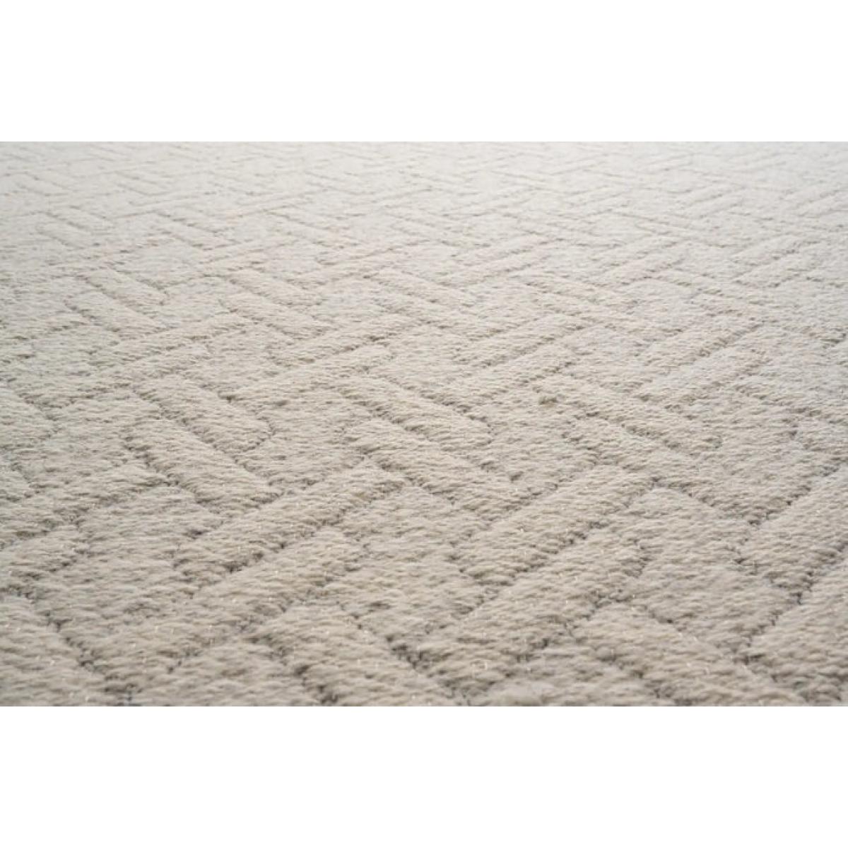 Mastercraft 99031-6015-96 Highline Wool Flatweave Rug - Cream - 80cm x 150cm – image 6