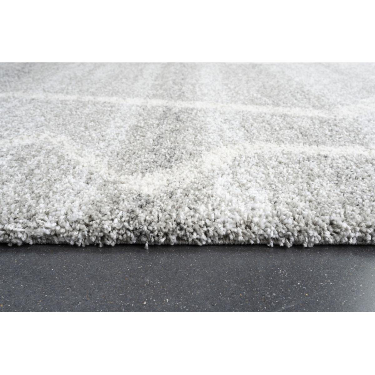 Mastercraft 023-0411/5262 Mehari Heatset Shaggy Rug - Light Grey - 200cm x 290cm – image 7