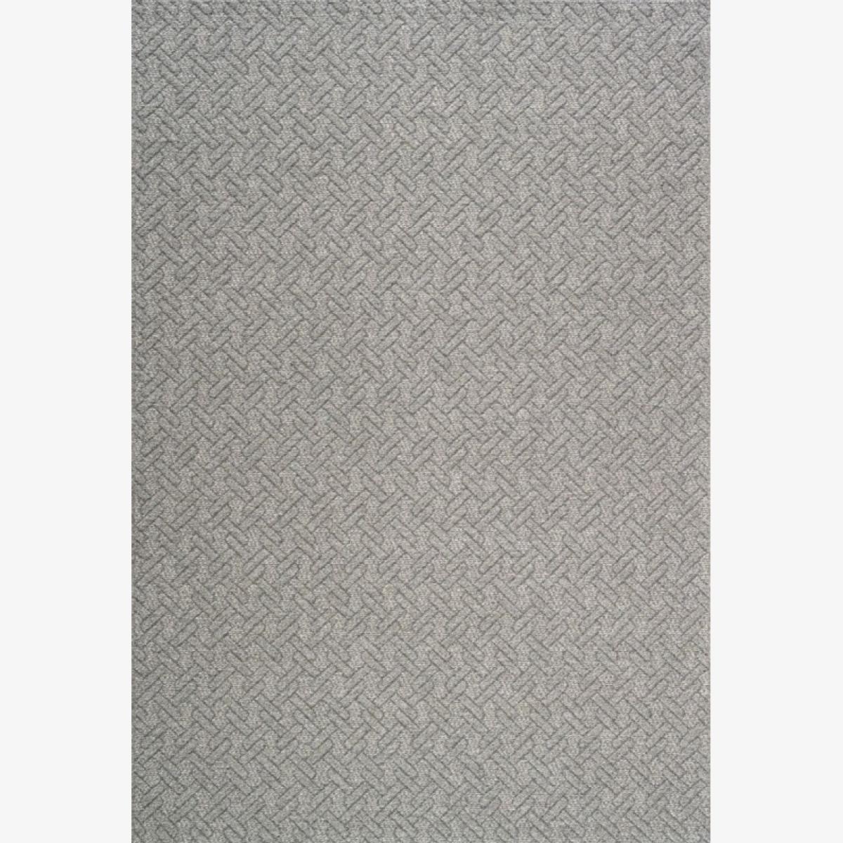 Mastercraft 99031-3030-99 Highline Wool Flatweave Rug - Grey - 240cm x 330cm – image 1