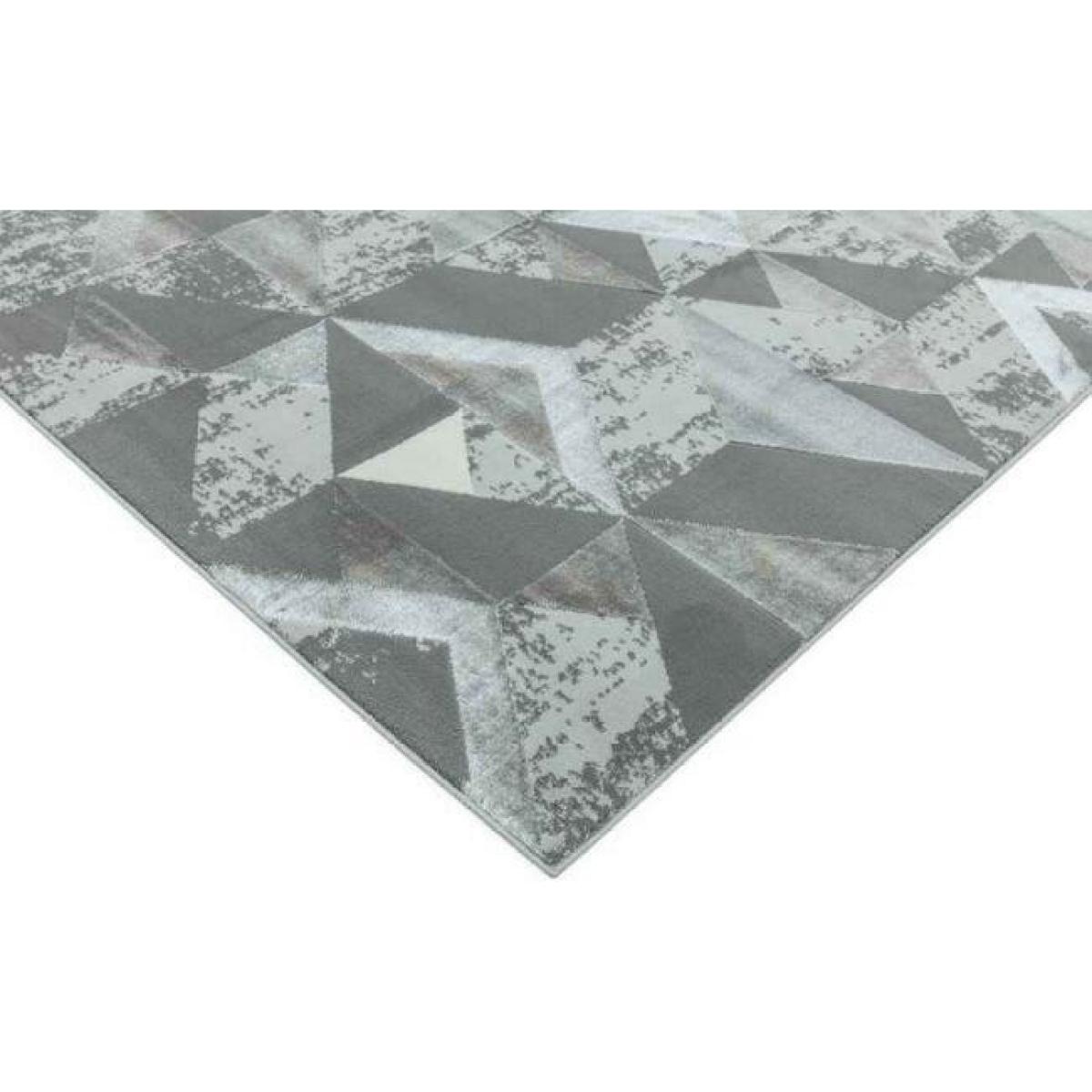 Asiatic Orion Flag OR09 Rug - Silver - 200x290cm, Geometric - Grey/Silver – image 4