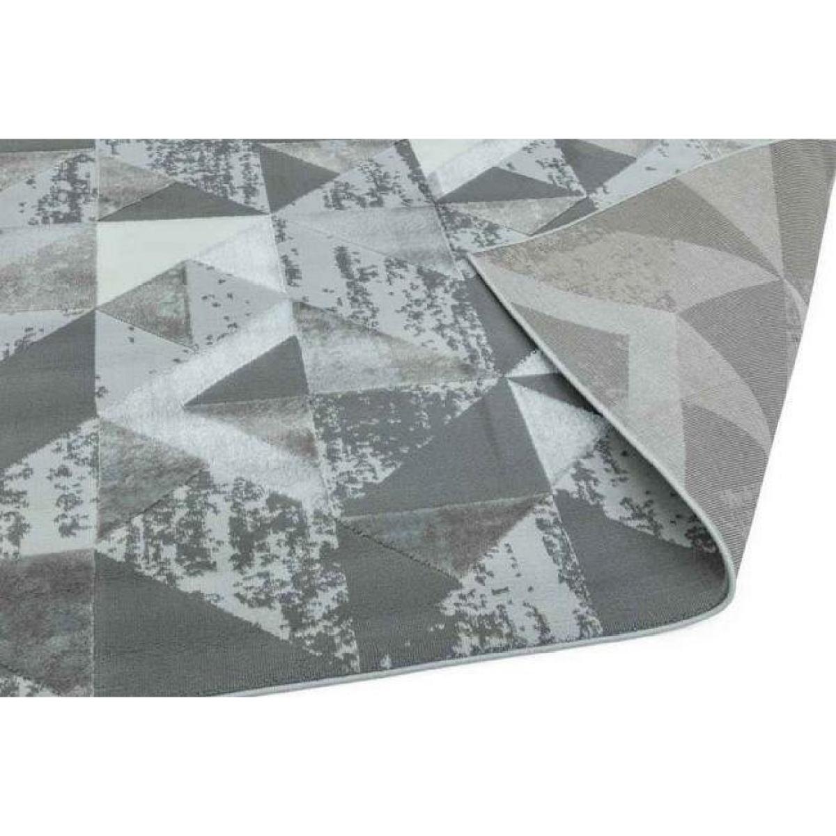Asiatic Orion Flag OR09 Rug - Silver - 200x290cm, Geometric - Grey/Silver – image 5