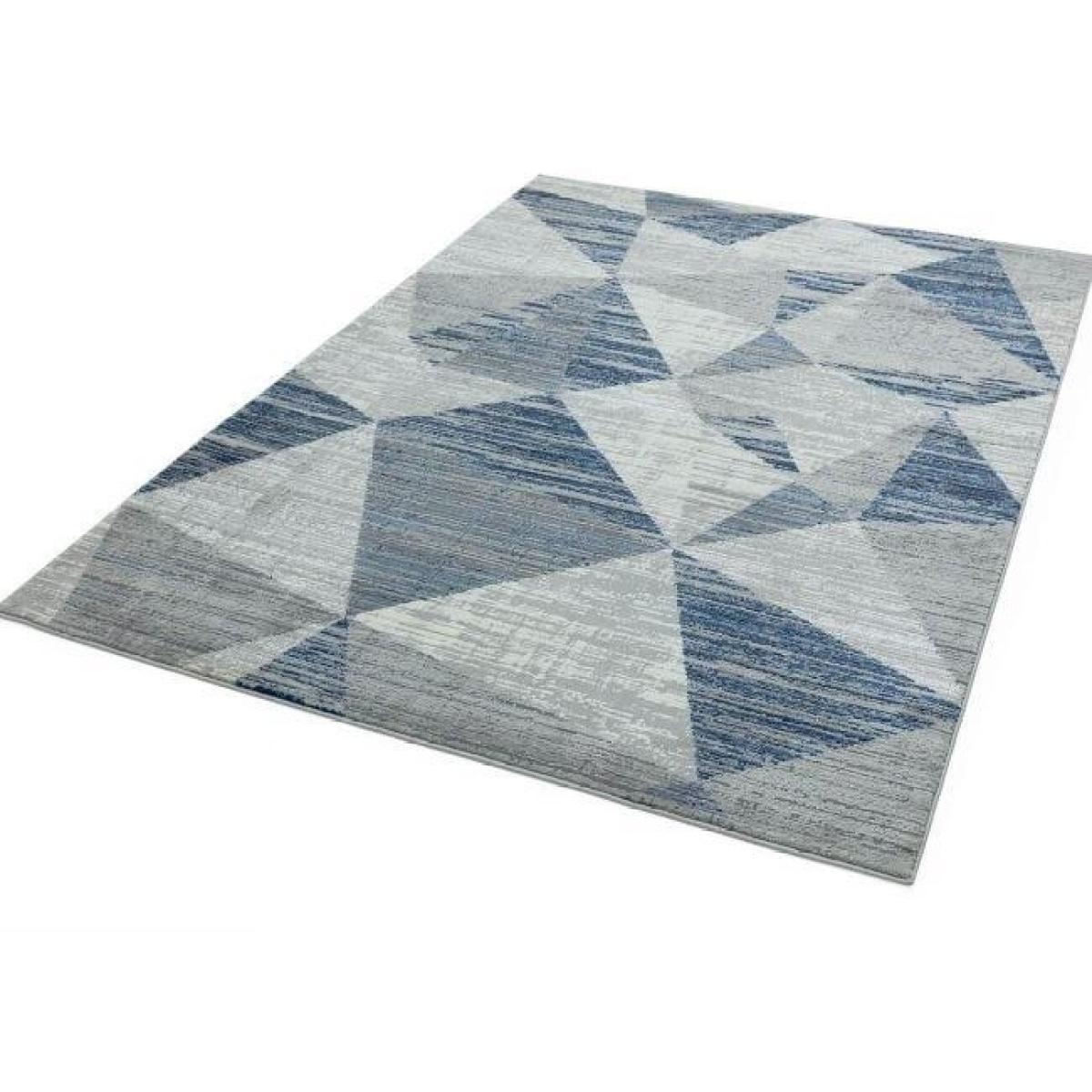Asiatic Orion Blocks OR14 Rug - Blue - 080x150cm, Geometric - ["Silver","Gold","Blue"] – image 6