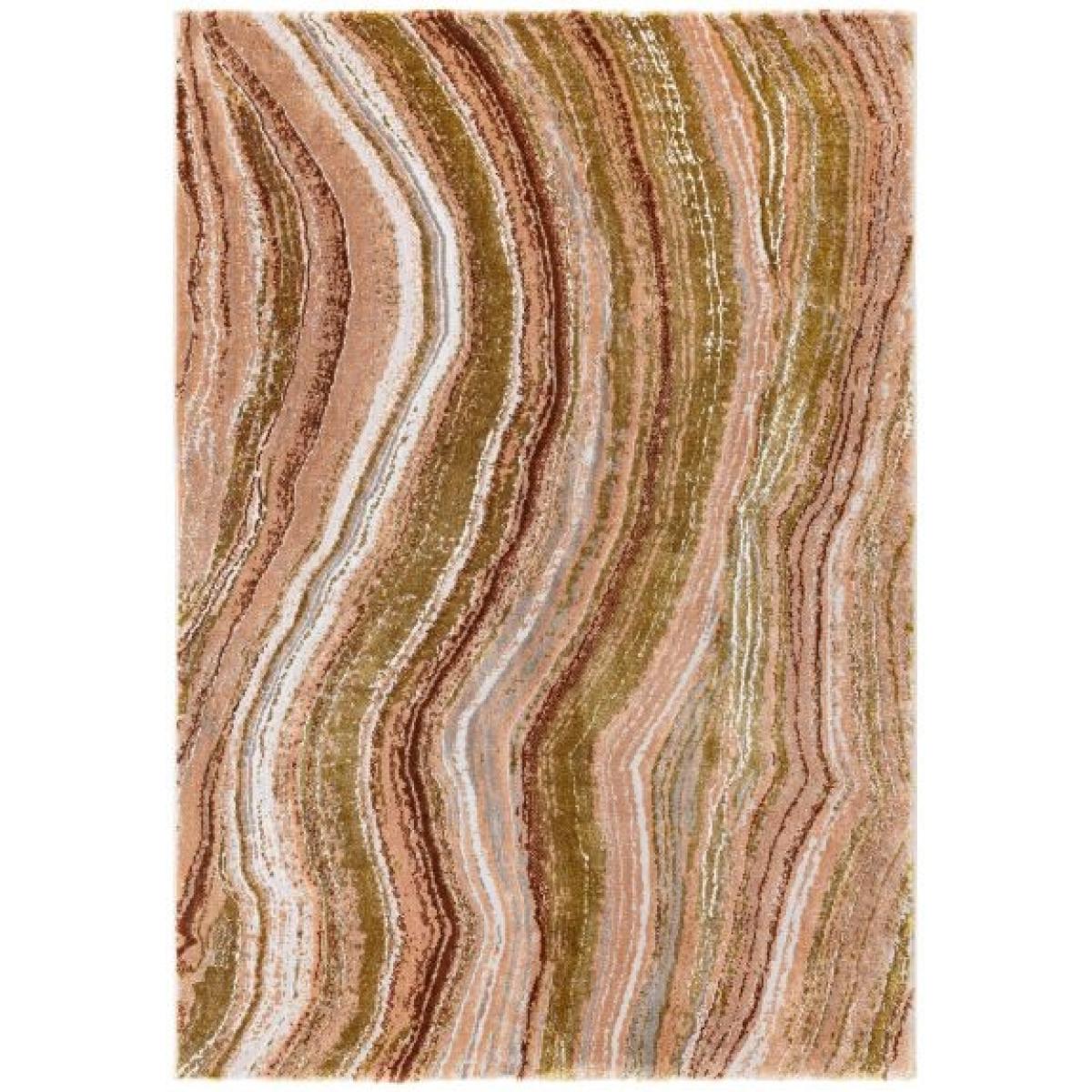Mastercraft 471.24.Gc995 Moda Modern Rug - Pink/Gold - 160cm x 230cm – image 2
