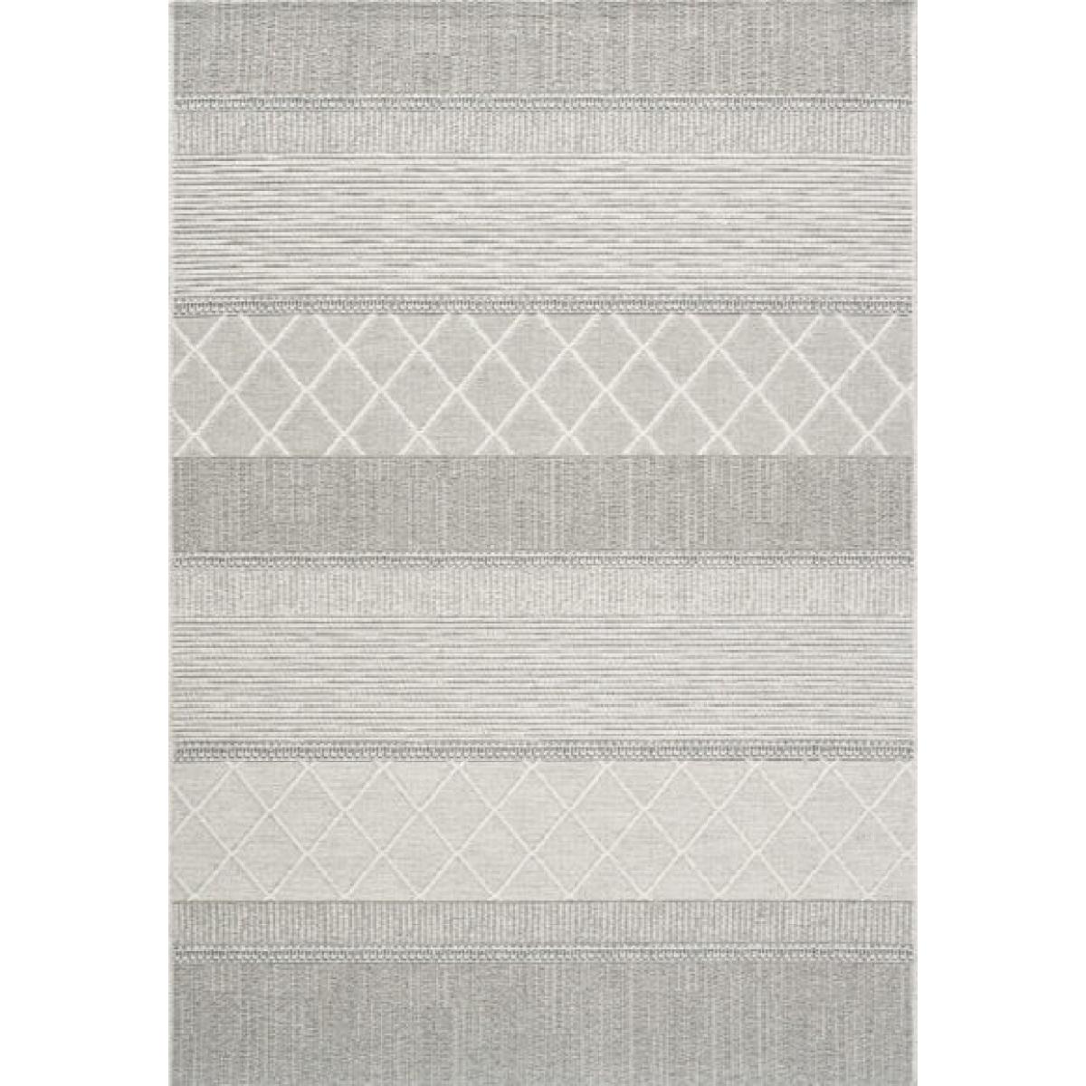 Mastercraft 99052-3037-96 Highline Wool Flatweave Rug - Grey - 200cm x 290cm – image 2