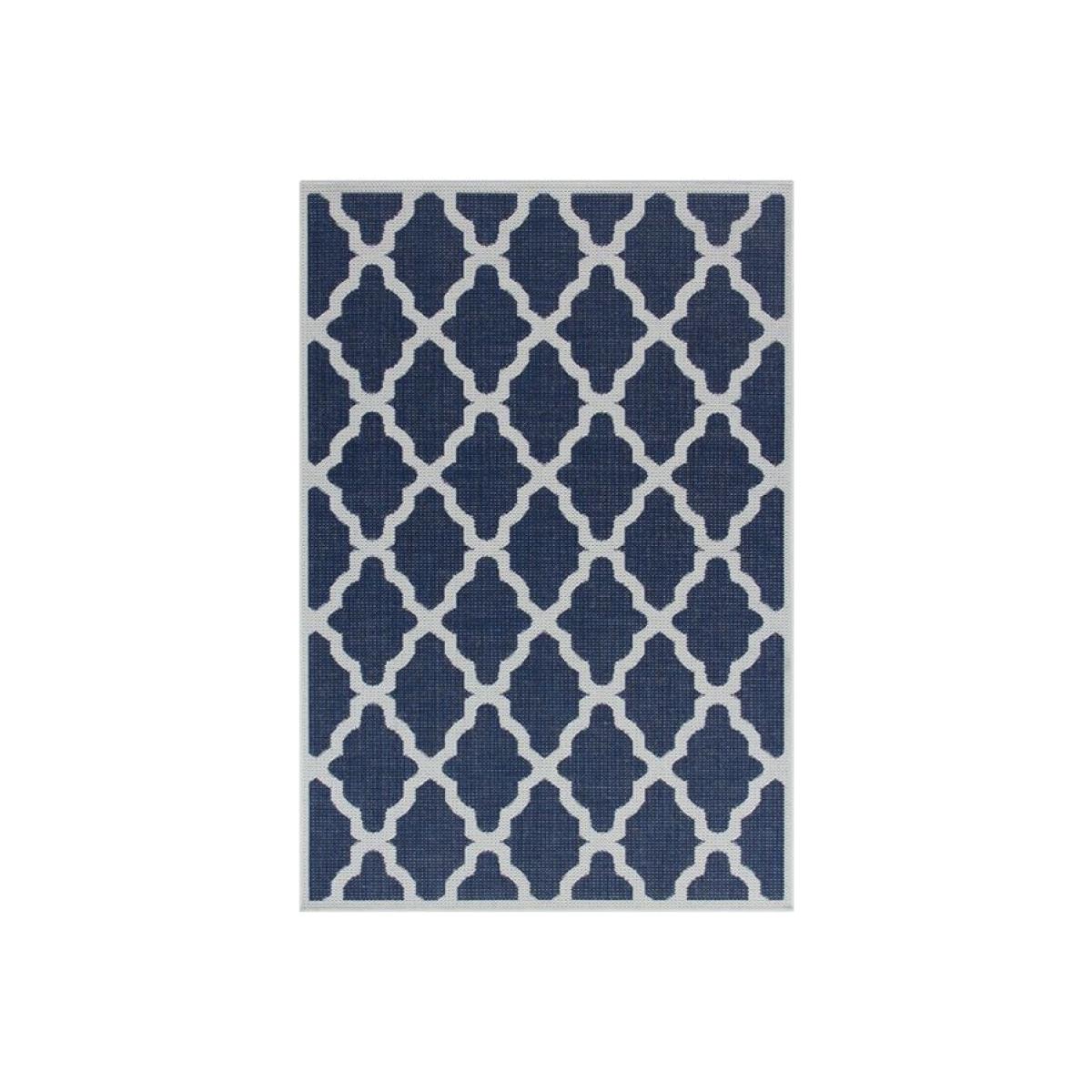 Oriental Weavers Moda Trellis Blue Rug – image 1