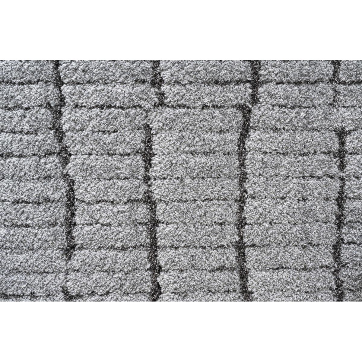 Mastercraft 014-0002/5131 Dune Recycled Yarn Rug - Grey/Silver - 80cm x 150cm – image 3