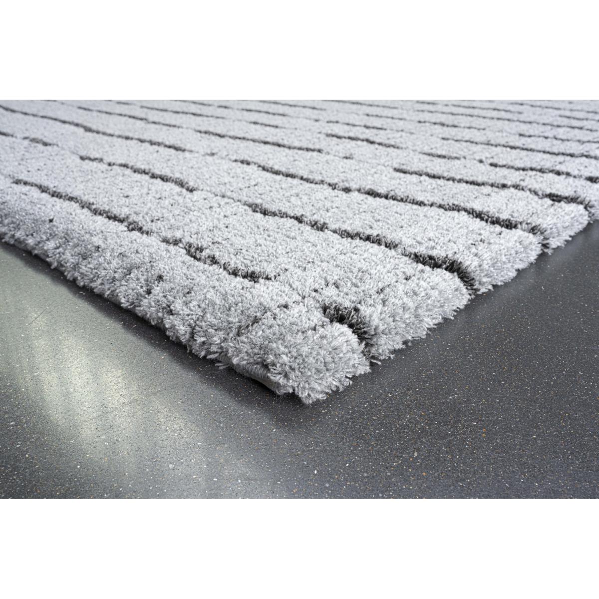 Mastercraft 014-0002/5131 Dune Recycled Yarn Rug - Grey/Silver - 80cm x 150cm – image 4