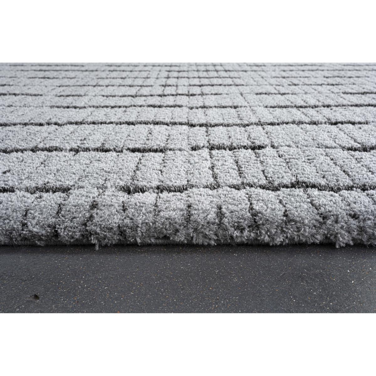 Mastercraft 014-0002/5131 Dune Recycled Yarn Rug - Grey/Silver - 80cm x 150cm – image 5