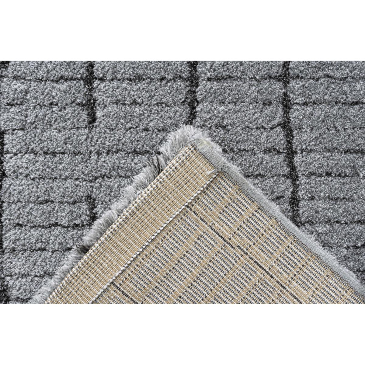 Mastercraft 014-0002/5131 Dune Recycled Yarn Rug - Grey/Silver - 80cm x 150cm – image 7