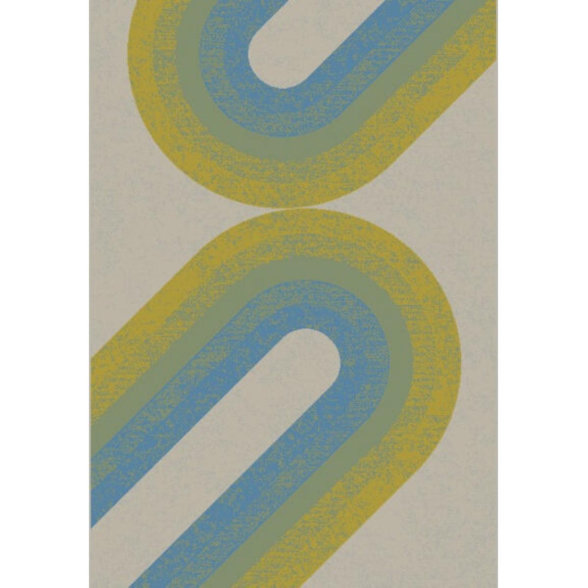 Mastercraft 471.40.Gc601 Moda Modern Rug - Green/Blue - 200cm x 290cm – image 2