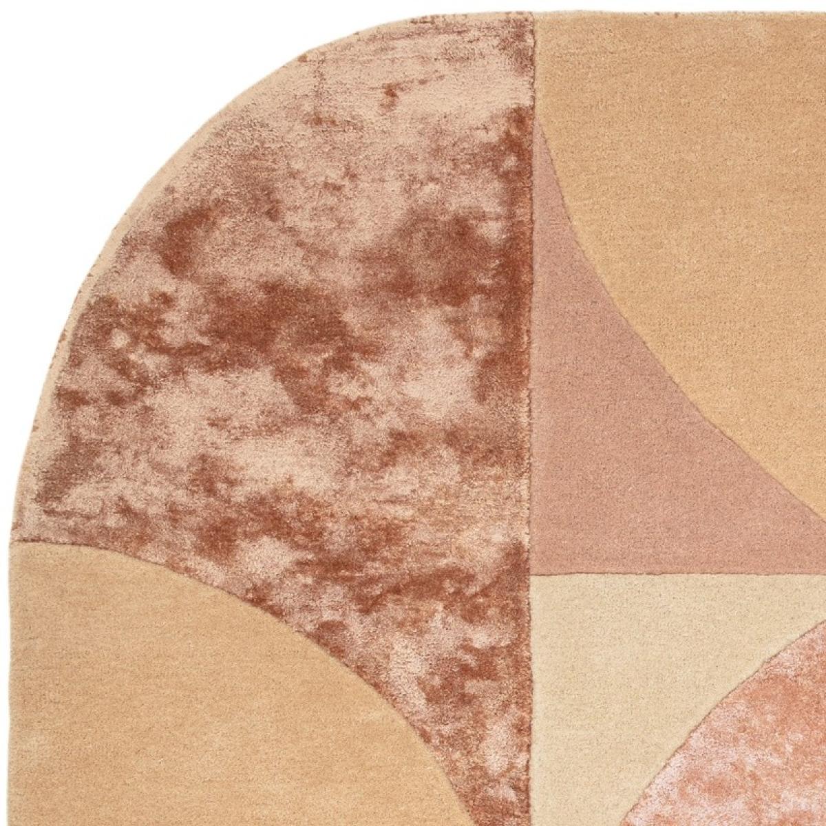 Asiatic Matrix MAX78 Oval Rug - Earth - 200cm x 300cm, Wool - Brown – image 5