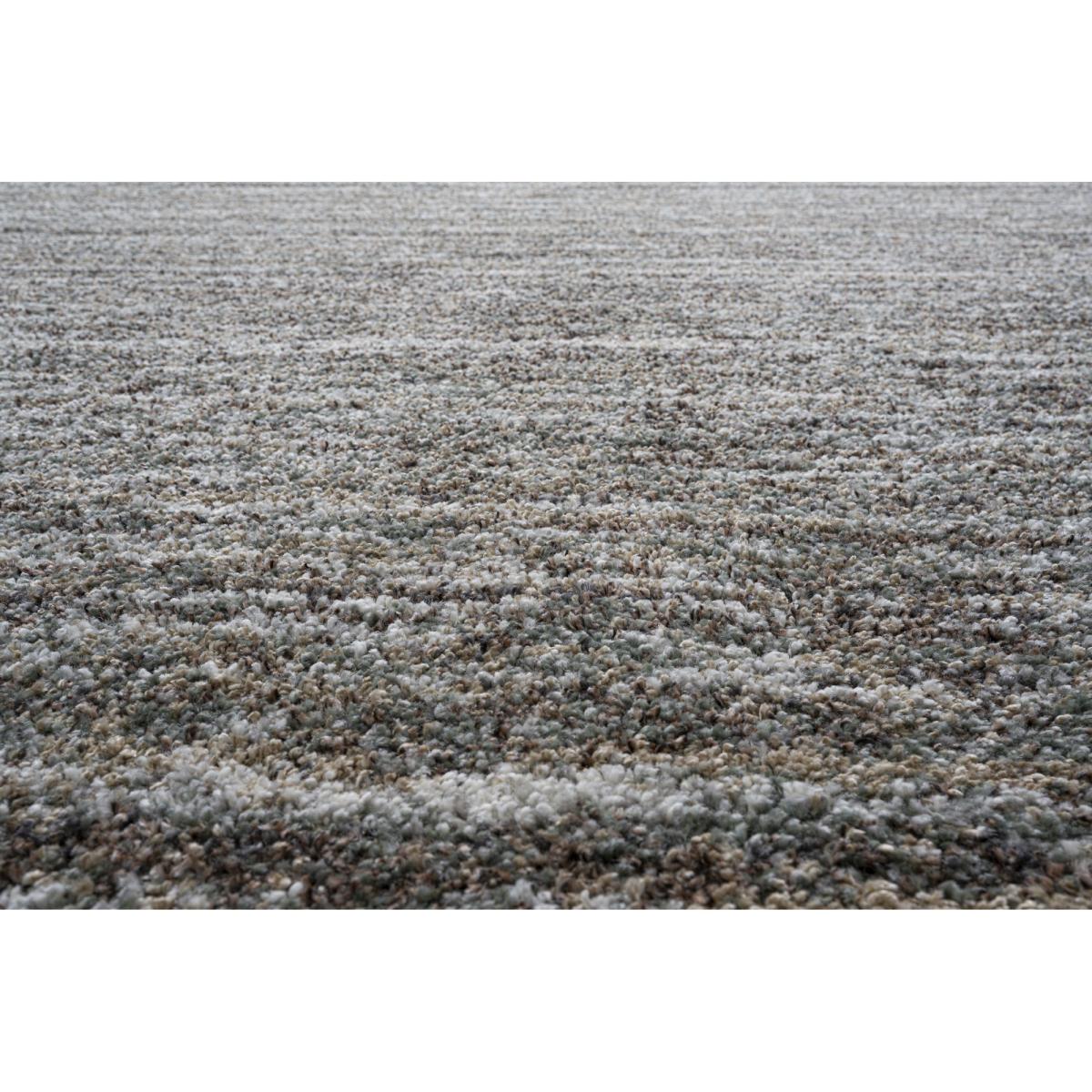 Mastercraft 023-0067/4727 Mehari Heatset Shaggy Rug - Beige Multi - 67cm x 240cm Runner – image 4