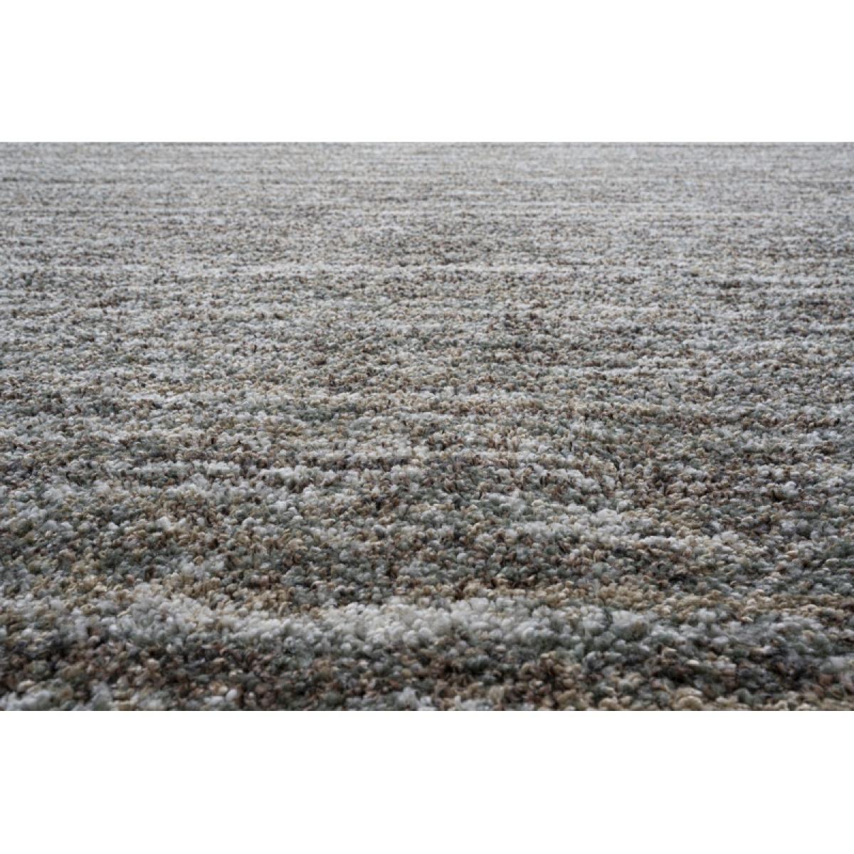 Mastercraft 023-0067/4727 Mehari Heatset Shaggy Rug - Beige Multi - 67cm x 240cm Runner – image 9