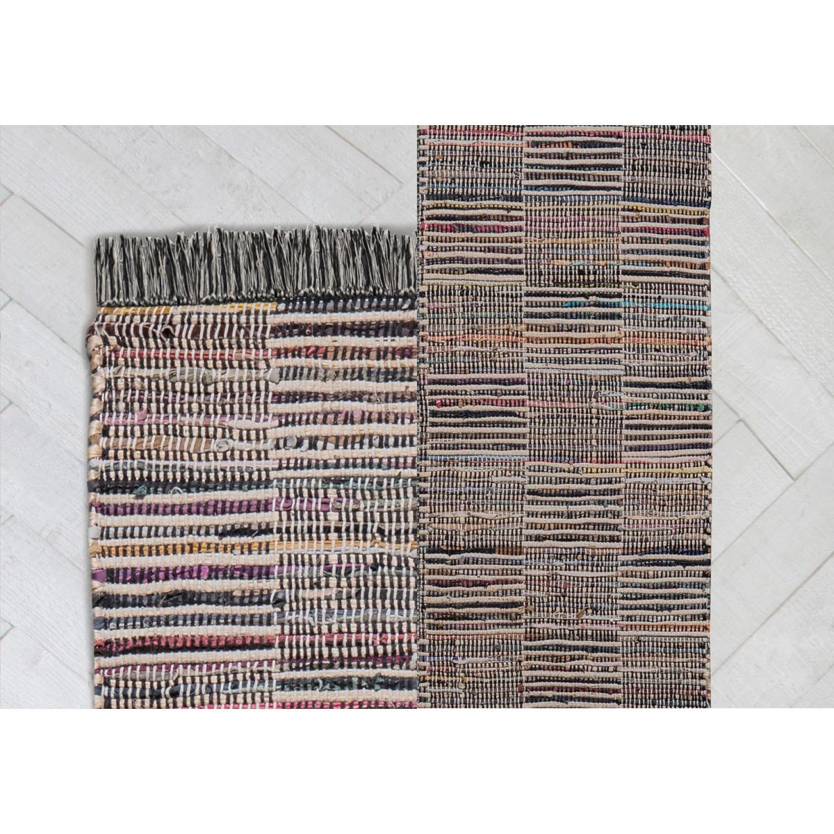 Liam Multicolour Hand-Loomed Rug – image 3