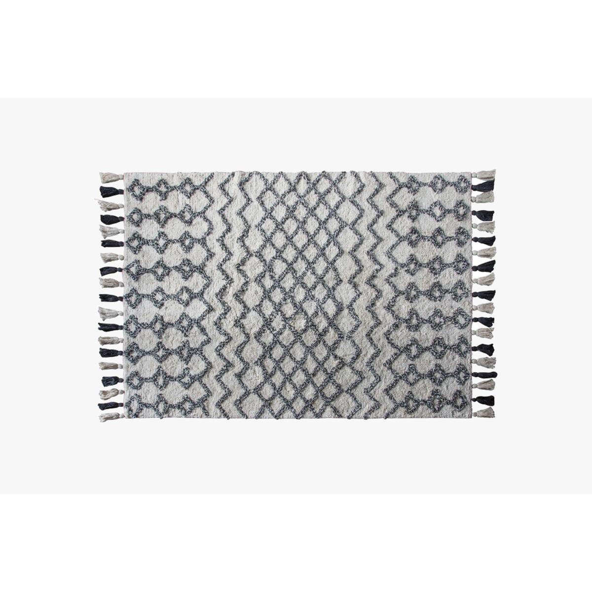 Ryder Cream Tassel Rug – image 2