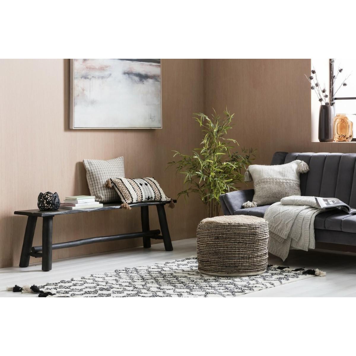 Ryder Cream Tassel Rug – image 3