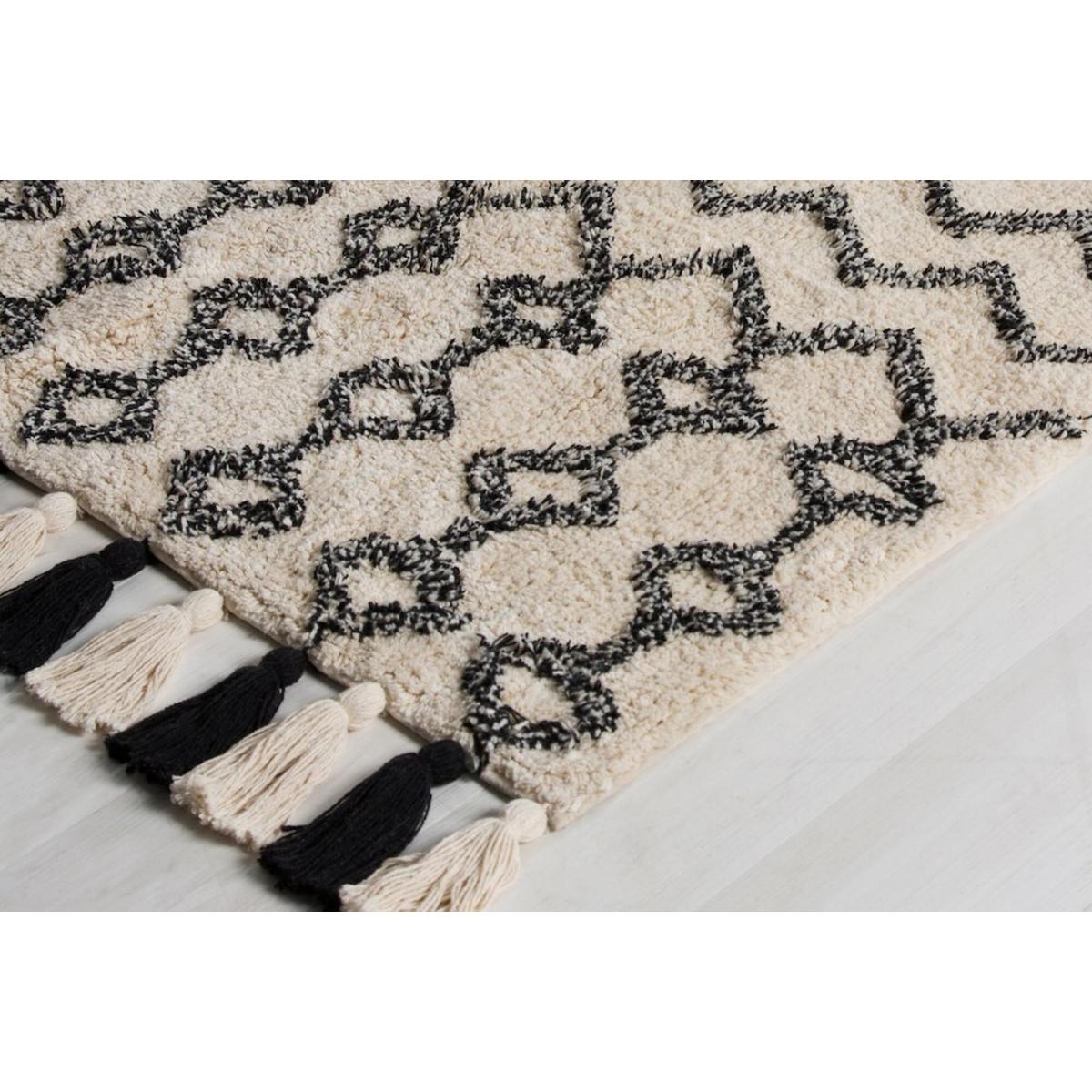 Ryder Cream Tassel Rug – image 4